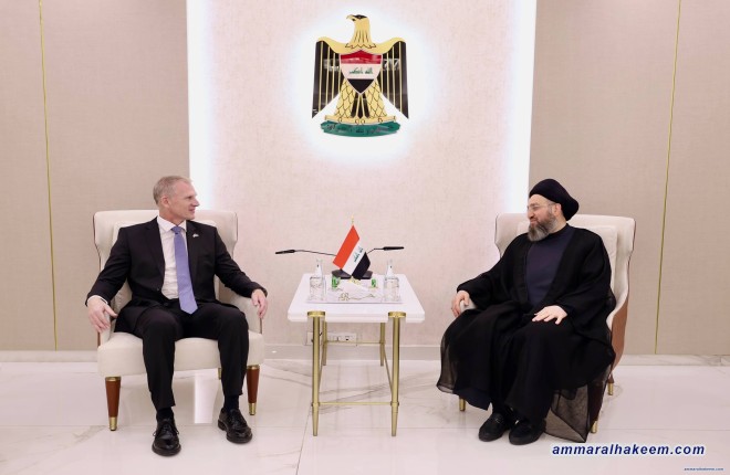 السيد الحكيم يرحب بمذكرة التفاهم الإيرانية–الأميركية ويشدد على استقرار المنطقة