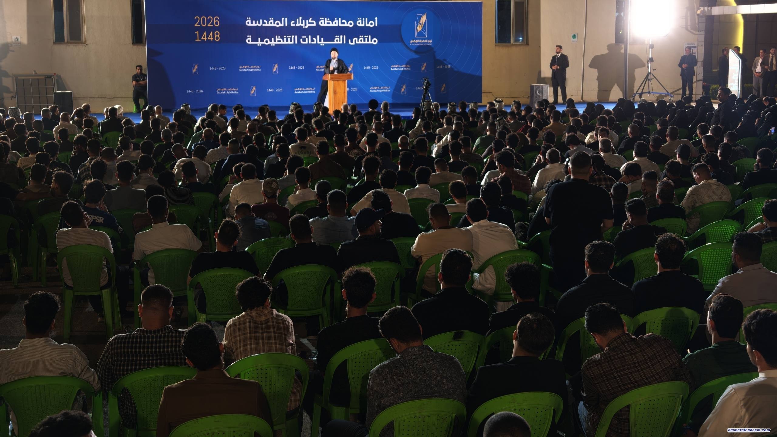 السيد الحكيم: واقعة كربلاء مدرسة في التنظيم والطاعة والثبات على المبادئ