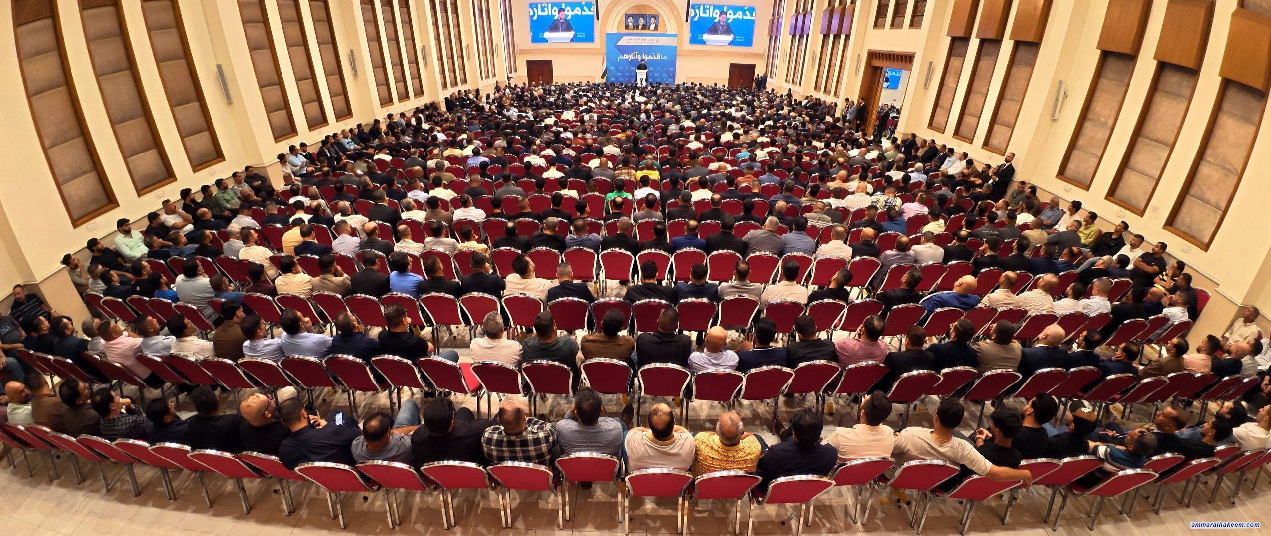 السيد الحكيم: الاعتدال منهج فاعل لتحقيق المصلحة العامة وتجنب الصدام الذي يضر بمصالح الأمة