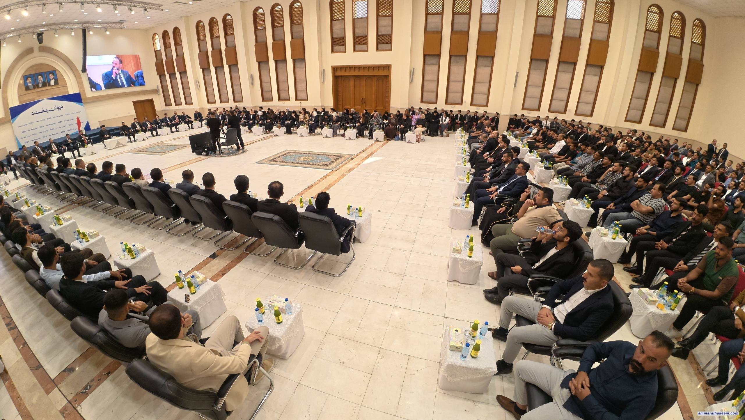 Sayyid Al-Hakeem Urges Youth To Take Initiative, Develop Capabilities, Draw On Generational Experience