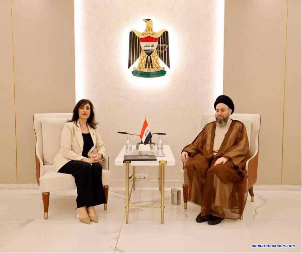 السيد الحكيم: دعم القضية الفلسطينية موقف عراقي ثابت ومتجدد