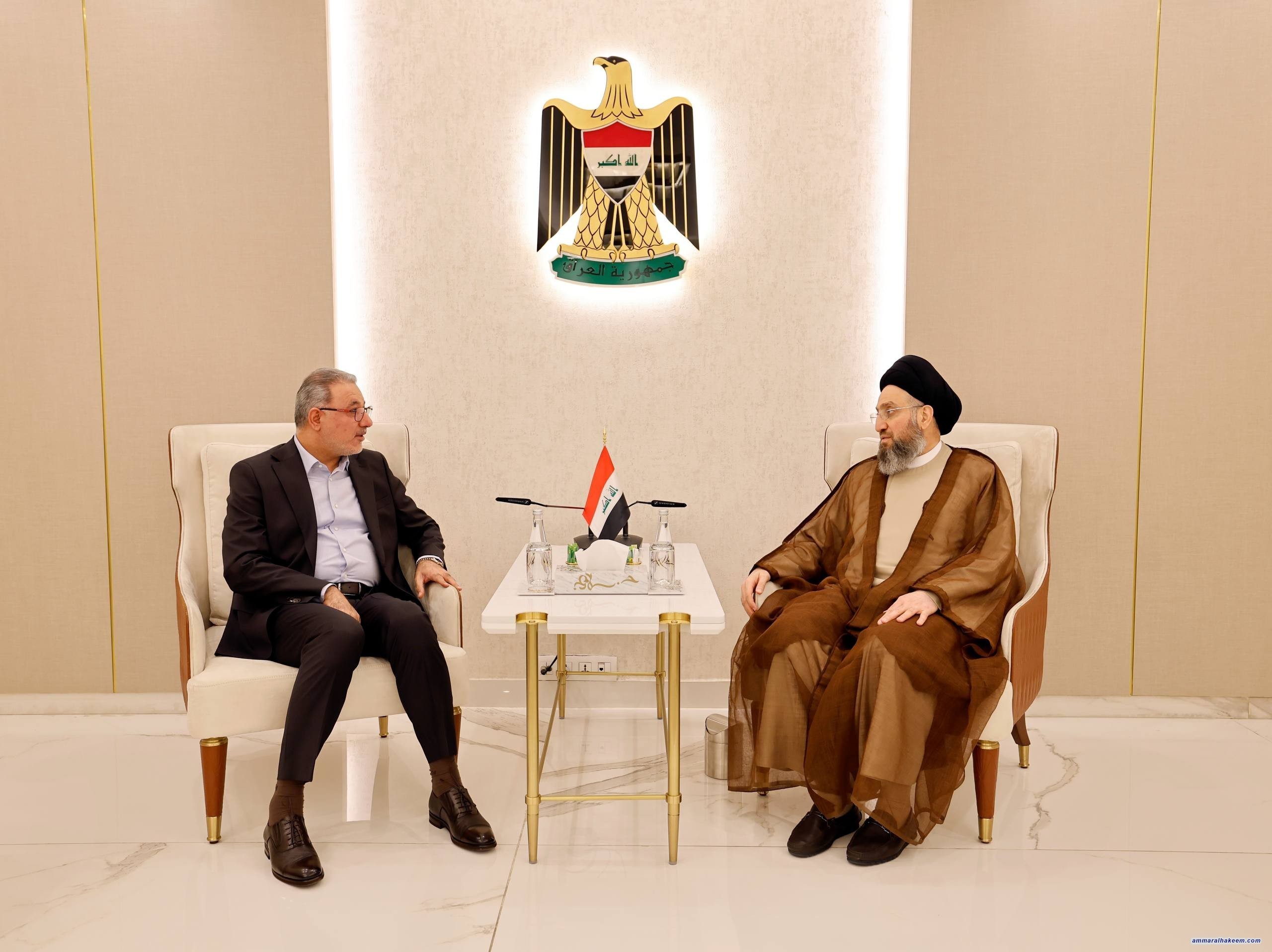 السيد الحكيم: العراق تجاوز سنوات صعبة وأصبح أكثر قدرة على إدارة ملفه الأمني