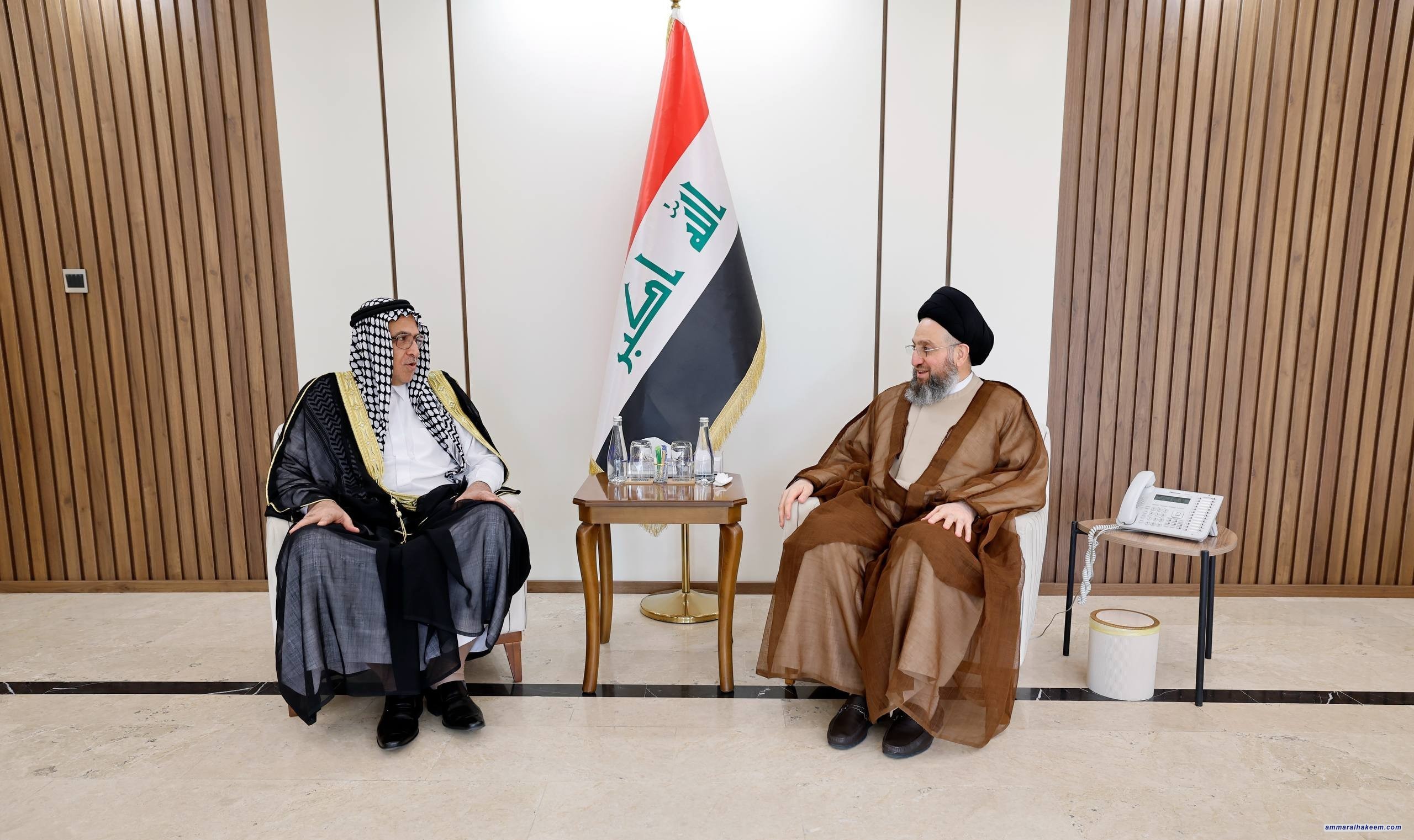 السيد الحكيم يدعو إلى توزيع عادل للموارد والمشاريع بين مكونات وأقضية صلاح الدين