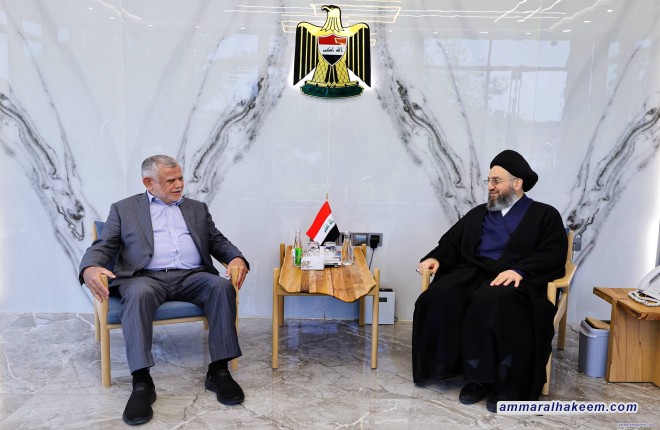 Sayyid Al-Hakeem, Al-Amiri Stress Adherence Constitutional Timelines, Coordination Framework Unity, Call to End War, Stabilize Region