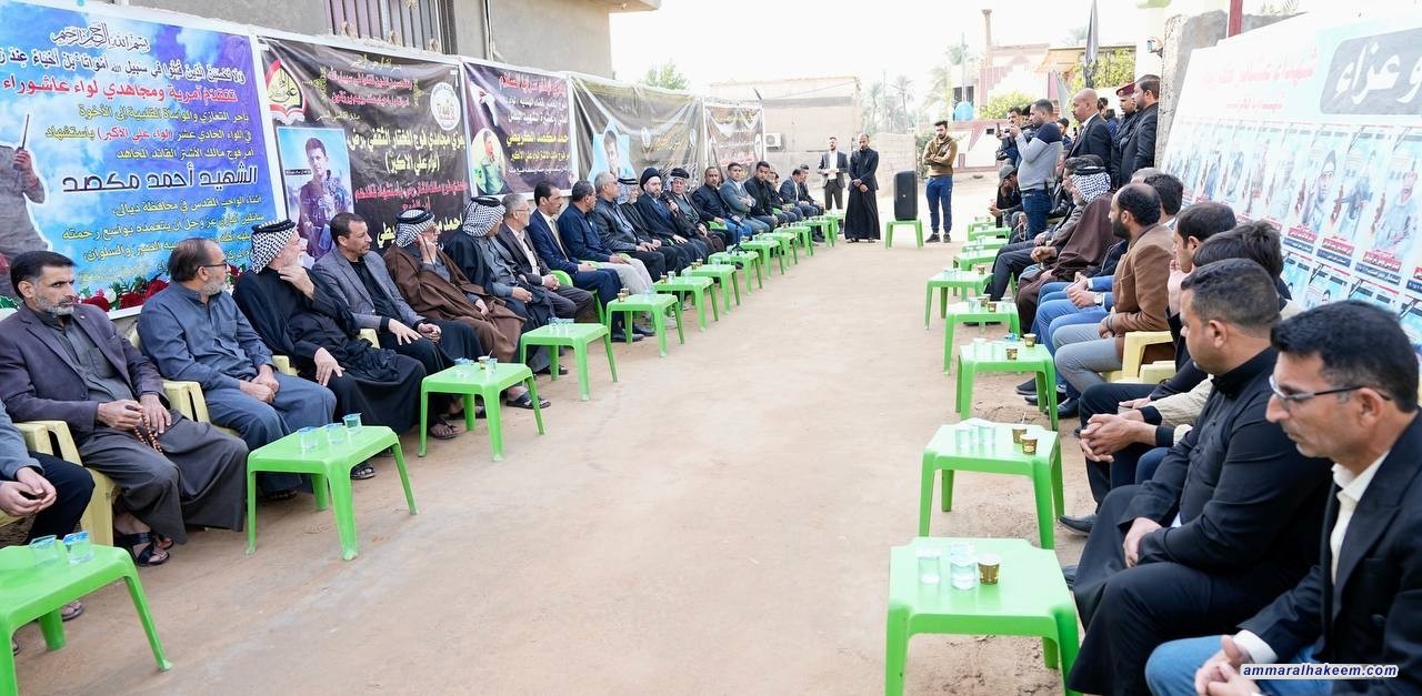 بەڕێز حەكیم سەردانی بنەماڵەی شەهید ئەحمەد مەگسەد گربەتی كرد