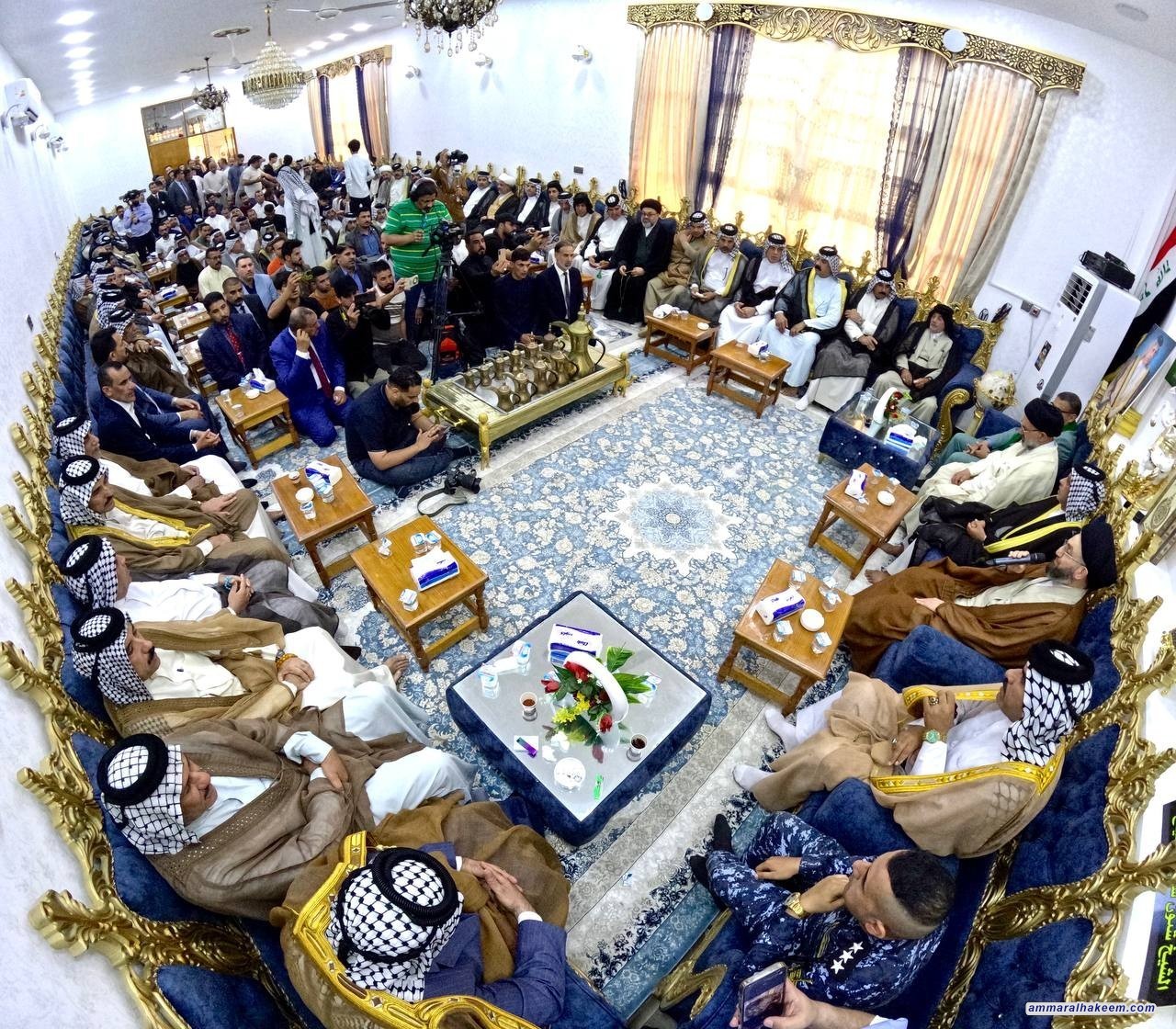 سەماحەتی حەكیم .. كێشە خێڵەكییەكان دێدێك لەسەر ناسەقامگیری پارێزگاكانمان دەردەخات و داوا دەكەین لوولەی تفەنگەكانمان ڕوو لە تیرۆر بكەن