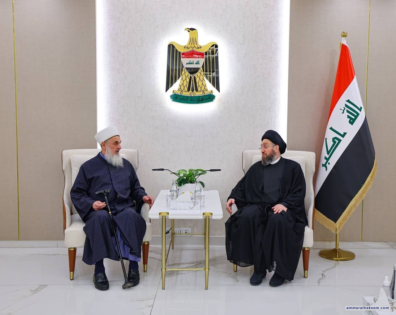 سەماحەتی حەكیم دووپاتی كردەوە كە گرنگە زانایانی ئاینی ڕۆڵیان لە لێبوردەیی و ناوەندگیری هەبێت