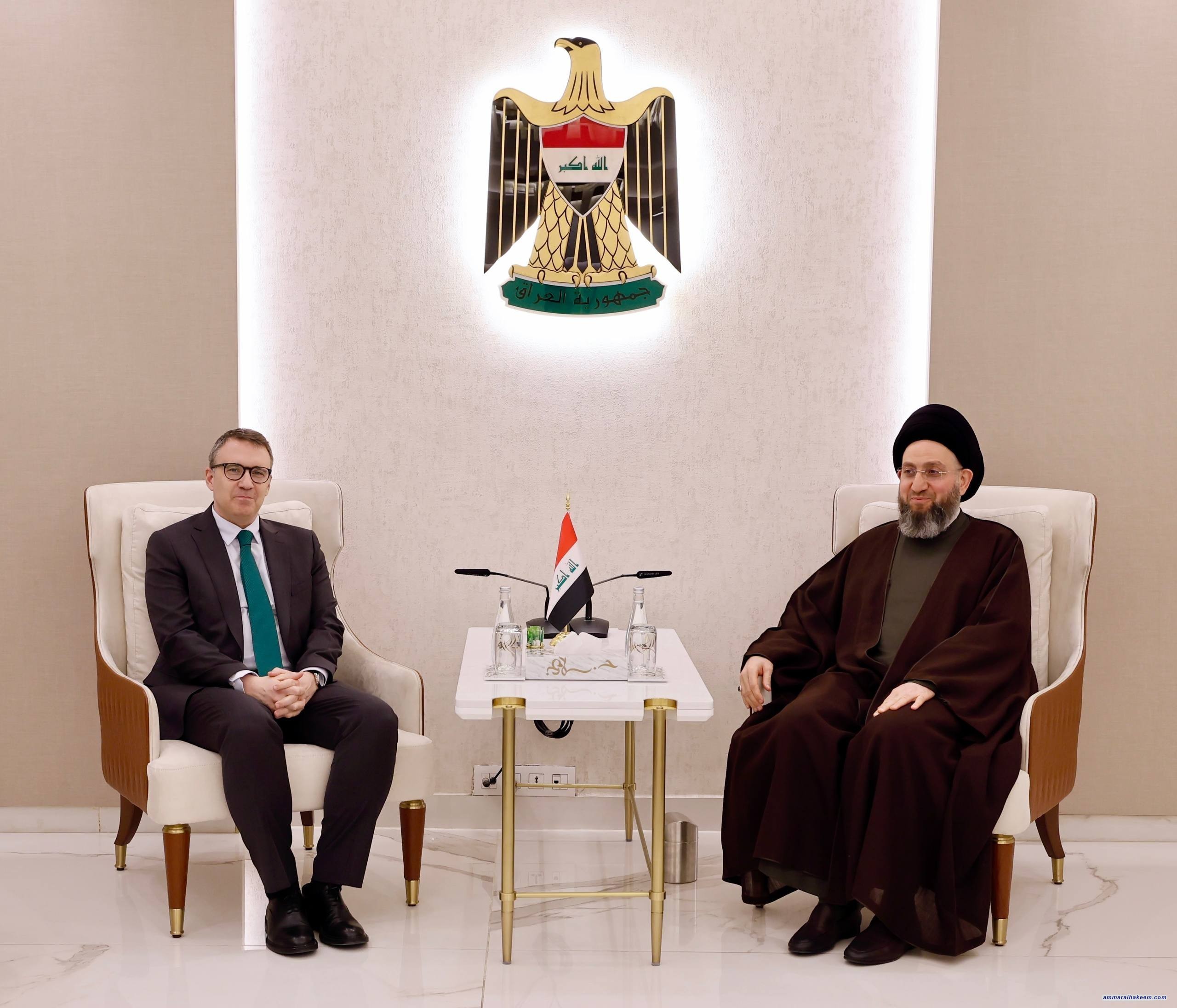 Sayyid Al-Hakeem Affirms Iraqi-Turkish Relations Importance, Preserve Stability
