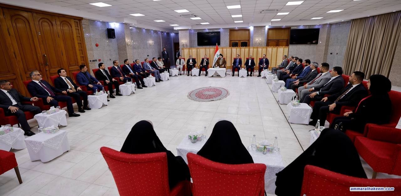 Sayyid Al-Hakeem Discusses Political Developments, Fair Representation with Assyrian Democratic Movement