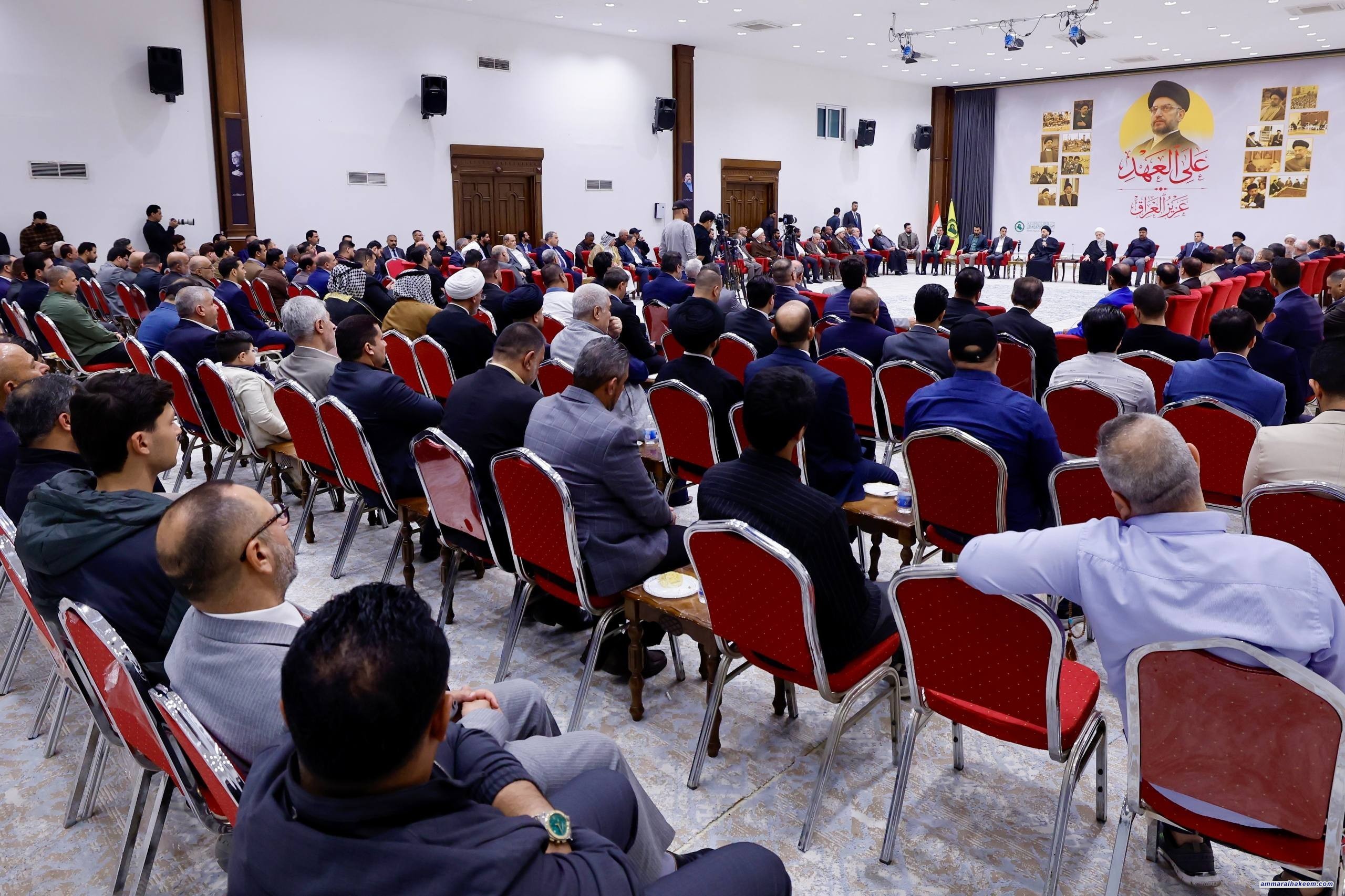 السيد الحكيم في ذكرى رحيل عزيز العراق: مشروعٌ سُقي بدماء الشهداء ومواقفٌ راسخة في الدفاع عن الدولة والانتخابات