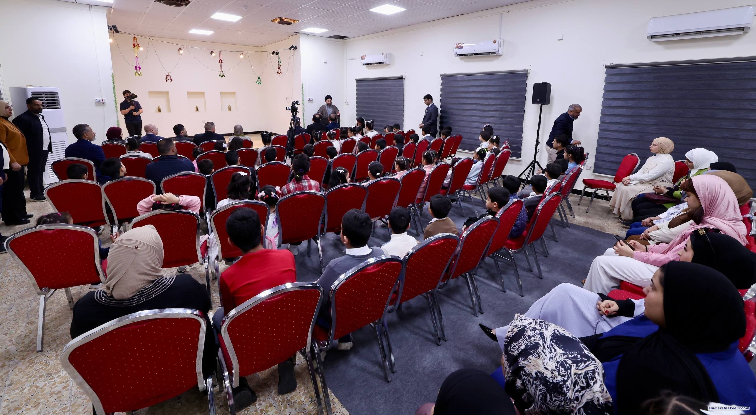 Sayyid Al-Hakeem Shares Iftar with Orphans, Affirms Real Disability Stemms from Ideology and Behaviour