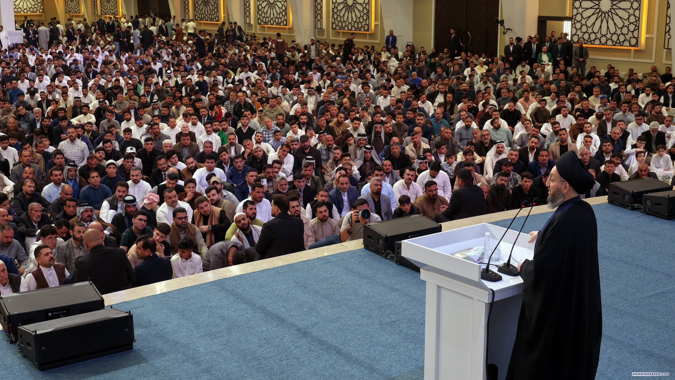 نص كلمة السيد الحكيم في خطبة عيد الفطر المبارك 1447هـ-2026م