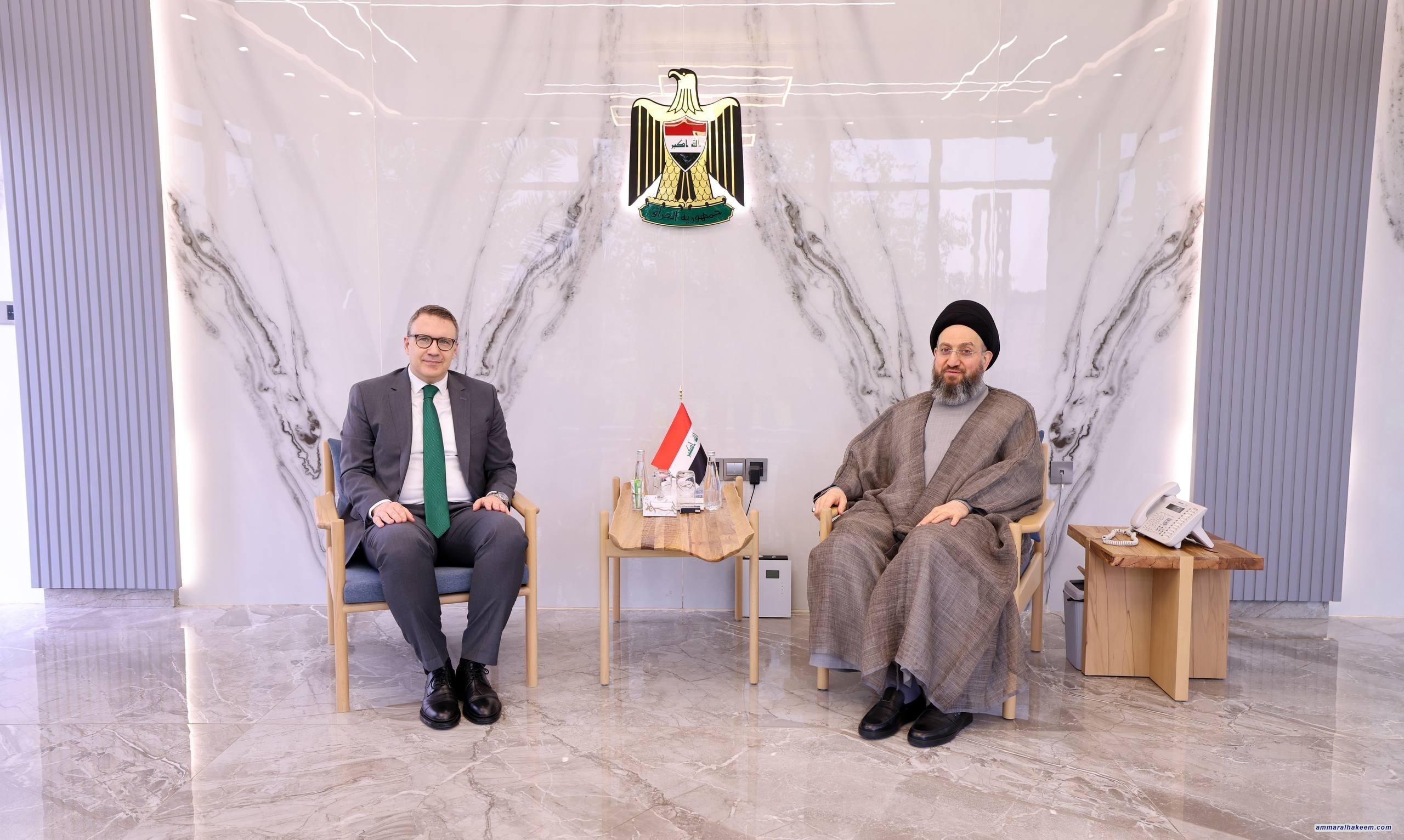 السيد الحكيم يلتقي  السفير التركي ويؤكد على أهمية تعزيز العلاقات الثنائية ودعم المسار السياسي لإنهاء أزمات المنطقة