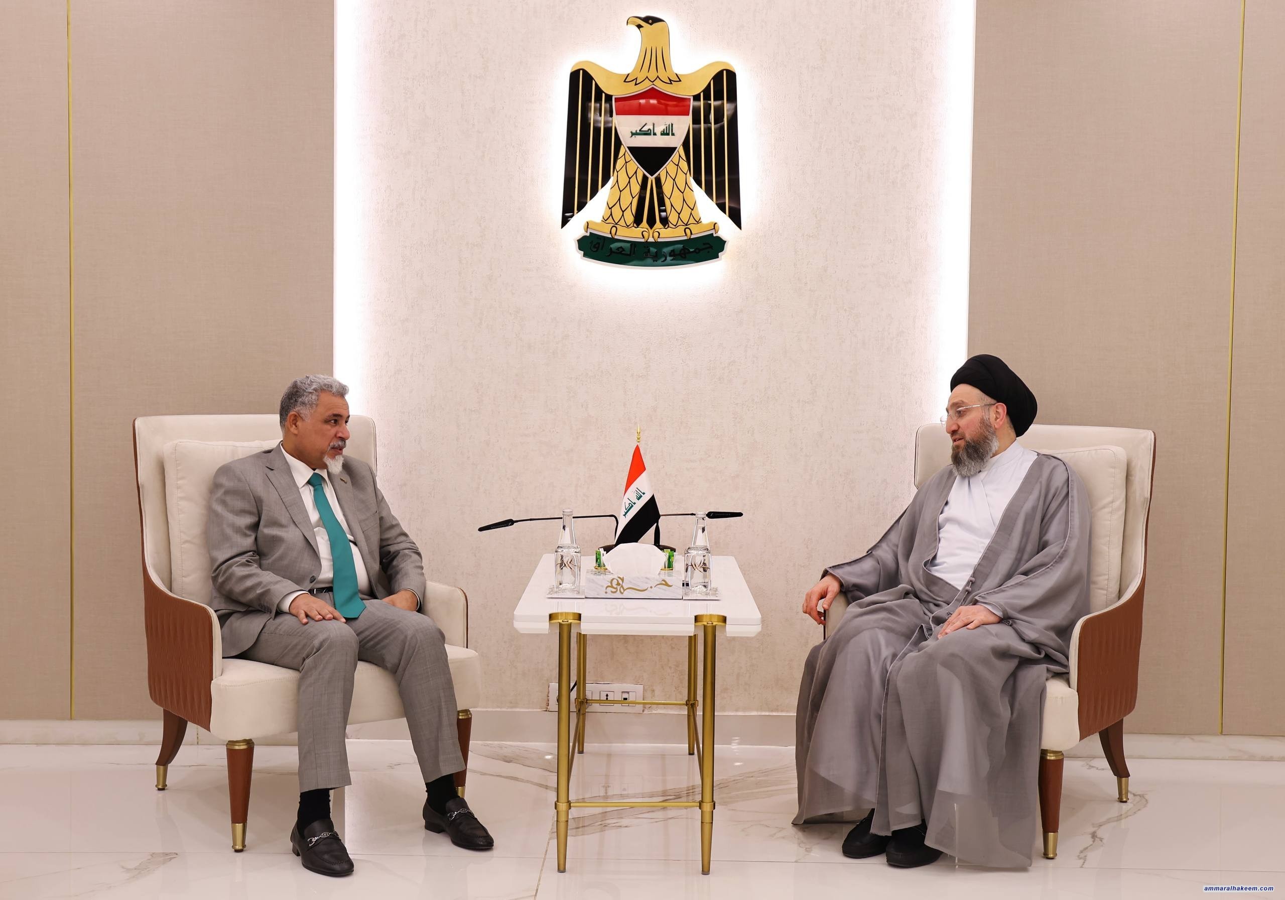 Sayyid Al-Hakeem Stresses Ranks Unity, Institutionalizing Coordination Framework, Preserving Iraq's Stability