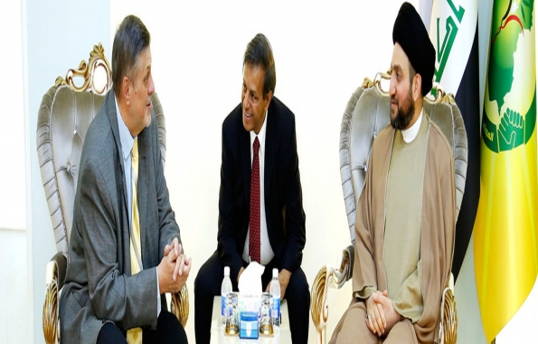 السيد عمار الحكيم يُحمّل ممثل الأمين العام للأمم المتحدة رسالةَ رفضٍ للتعامل مع العراق على أساس المكونات