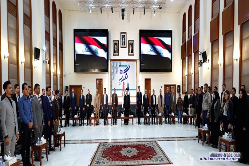 Meeting Youth Parliament, Sayyid Ammar Al-Hakim calls building a state of citizenship and perpetuating the concept of patriotism