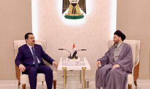 سەید حەكیم پێشوازی لە سوودانی كرد و هەردوولا دووپاتیان كردەوە كە گرنگە شایستە دەستوورییەكان یەكلایی بكرێنەوە و یەكڕیزی چوارچێوەی هەماهەنگی پتەوتر بكرێت و زمانی گفتوگۆ لەسەر گۆرەپانی نێو دەوڵەتی زاڵ بكرێت