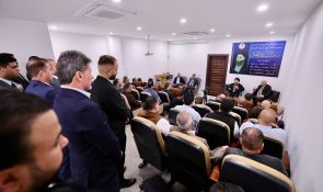 سەید حەكیم لە كۆمەڵەی پزیشكی عێراقی: واقیعیەتی سیاسی و پاراستنی سەقامگیری بنەمای پاراستنی بەرژەوەندییەكانی عێراقە من الجمعية الطبية العراقية: الواقعية السياسية وحفظ الاستقرار أساس حماية مصالح العراق