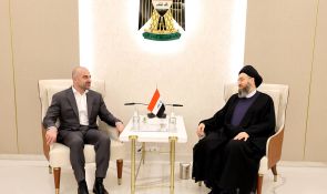 السيد الحكيم يلتقي بافل طالباني ويؤكد تسريع الاستحقاقات الدستورية واعتماد الحوار لتعزيز الاستقرار في العراق والمنطقة
