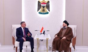 السيد الحكيم يؤكد مع محافظ البصرة أهمية تسريع تشكيل الحكومة وتمكين الحكومات المحلية من صلاحياتها