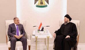 السيد الحكيم يجدد دعمه للحكومة ويؤكد أهمية استهداف ملفات الفساد الكبرى